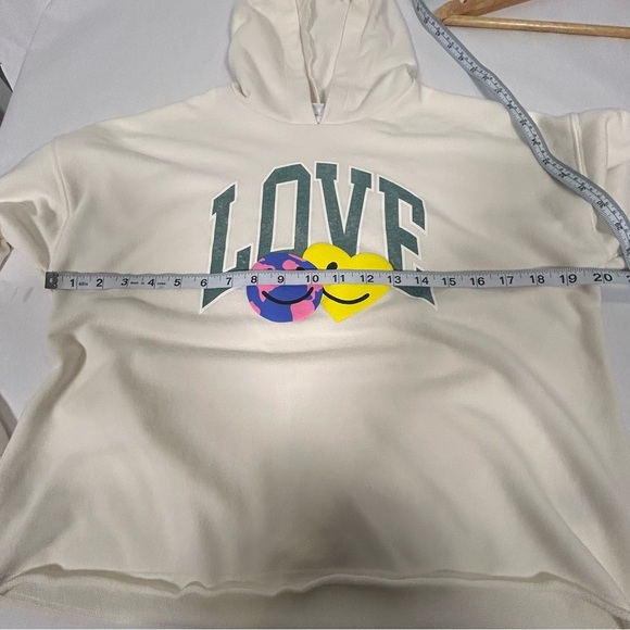 2 for$15 Old Navy Love Emoji Girl’s Hoodie - Picture 8 of 11